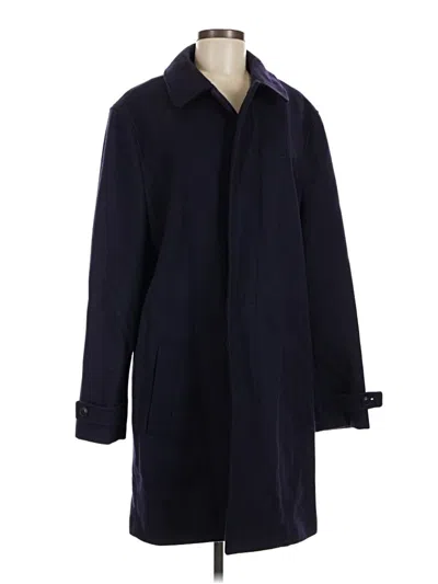 Pre-owned Lands' End Coat In Blue