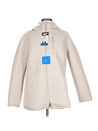 Pre-owned Lands' End Coat In Brown