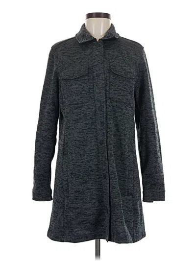 Pre-owned Lands' End Coat In Gray
