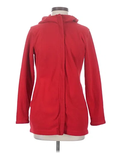 Pre-owned Lands' End Coat In Red