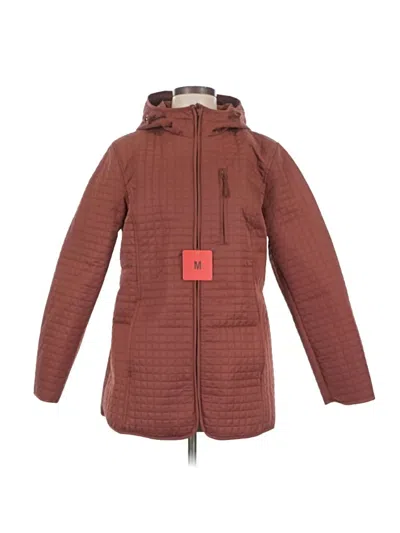 Pre-owned Lands' End Coat In Red