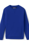 Lands' End School Uniform Kids Crew Sweatshirt In Cobalt