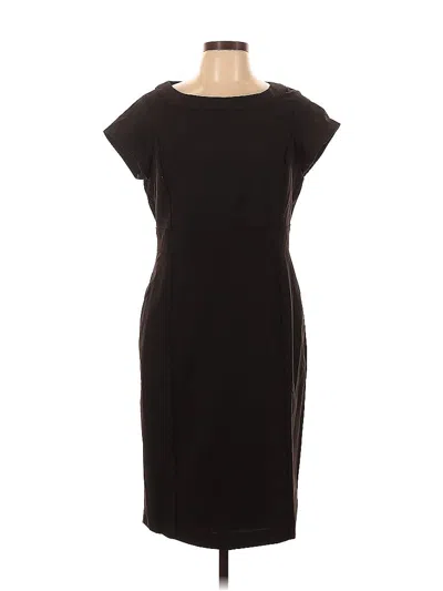 Pre-owned Lands' End Cocktail Dress In Black