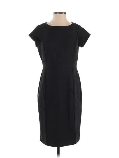 Pre-owned Lands' End Cocktail Dress In Black