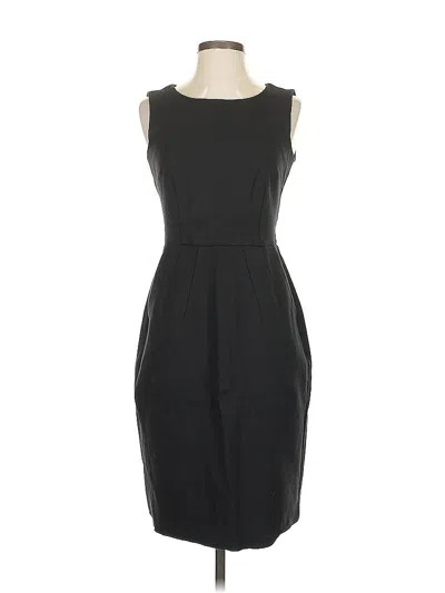 Pre-owned Lands' End Cocktail Dress In Black