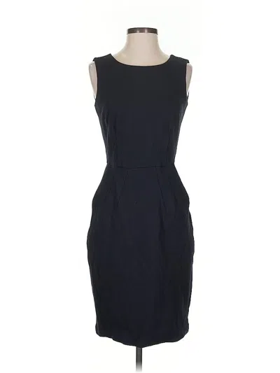 Pre-owned Lands' End Cocktail Dress In Black