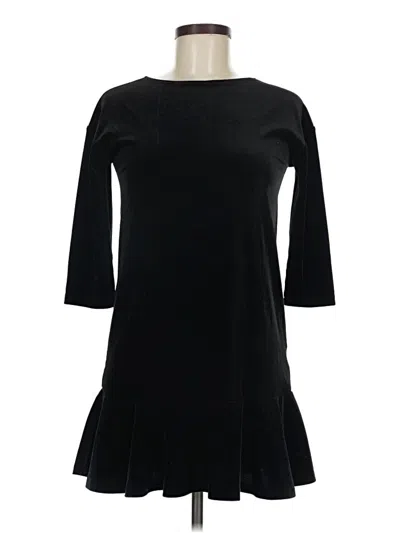 Pre-owned Lands' End Cocktail Dress In Black