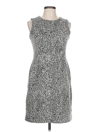 Pre-owned Lands' End Cocktail Dress In Black
