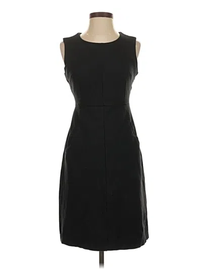 Pre-owned Lands' End Cocktail Dress In Black