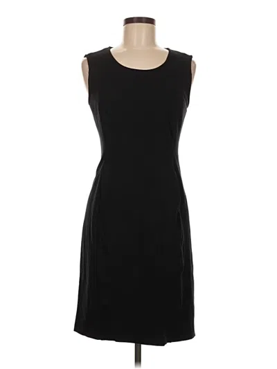 Pre-owned Lands' End Cocktail Dress In Black