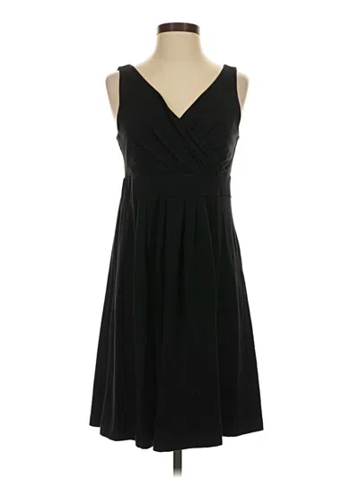 Pre-owned Lands' End Cocktail Dress In Black