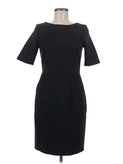 Pre-owned Lands' End Cocktail Dress In Black