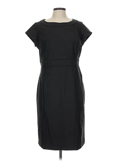 Pre-owned Lands' End Cocktail Dress In Black