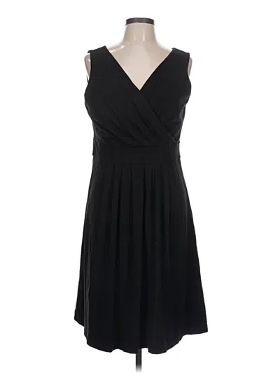 Pre-owned Lands' End Cocktail Dress In Black