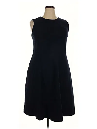 Pre-owned Lands' End Cocktail Dress In Black