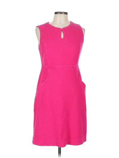 Pre-owned Lands' End Cocktail Dress In Pink