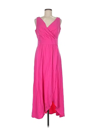 Pre-owned Lands' End Cocktail Dress In Pink