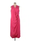 Lands' End Cocktail Dress In Pink
