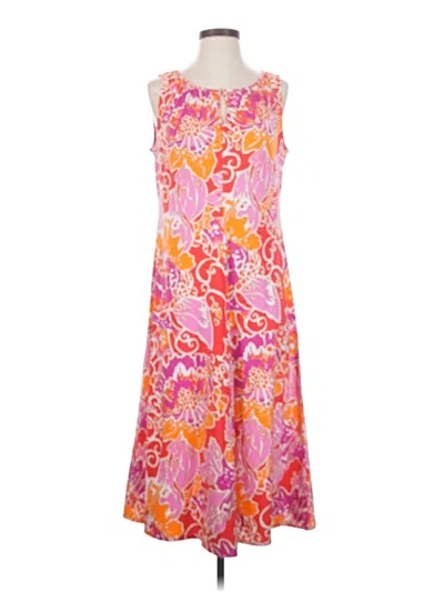 Pre-owned Lands' End Cocktail Dress In Pink