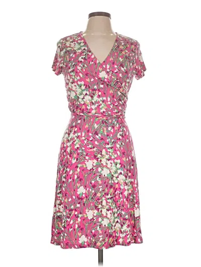Pre-owned Lands' End Cocktail Dress In Pink