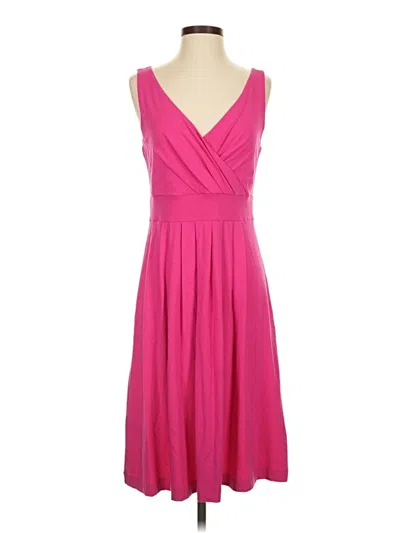 Pre-owned Lands' End Cocktail Dress In Pink