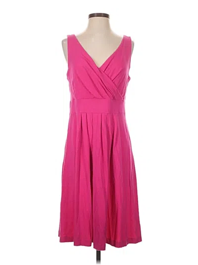 Pre-owned Lands' End Cocktail Dress In Pink
