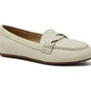 Lands' End Comfort Leather Slip On Loafer Shoes In Pattern