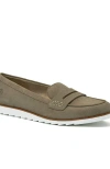 Lands' End Comfort Lug Sole Suede Loafers In Brown