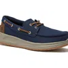 Lands' End Comfort Slip On Boat Shoes In Blue
