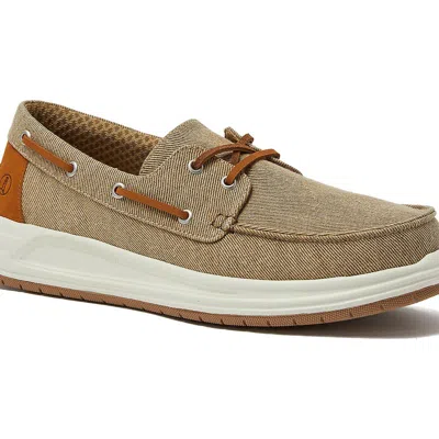 Lands' End Comfort Slip On Boat Shoes In Brown