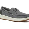 Lands' End Comfort Slip On Boat Shoes In Gray