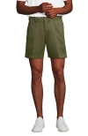 Lands' End Comfort Waist 6" No Iron Chino Shorts In Green