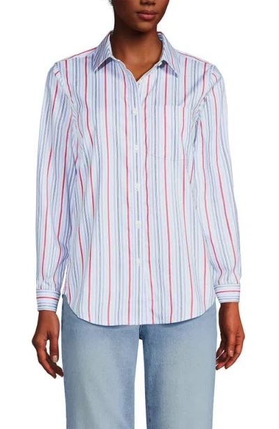 Lands' End Cooling Button Front Shirt