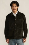 Lands' End Corduroy Chore Jacket In Brown