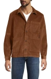 Lands' End Corduroy Chore Jacket In Brown