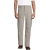 Lands' End Corduroy Comfort Waist Classic Fit 5 Pocket Pant In Gray