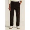 Lands' End Corduroy Comfort Waist Classic Fit Pleated Front Pant In Brown