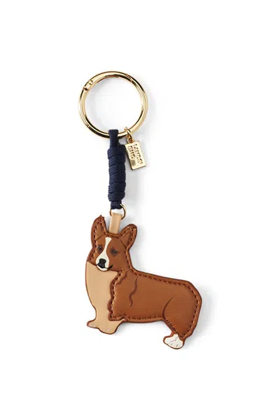 Lands' End Corgi Bag Charm In Gold