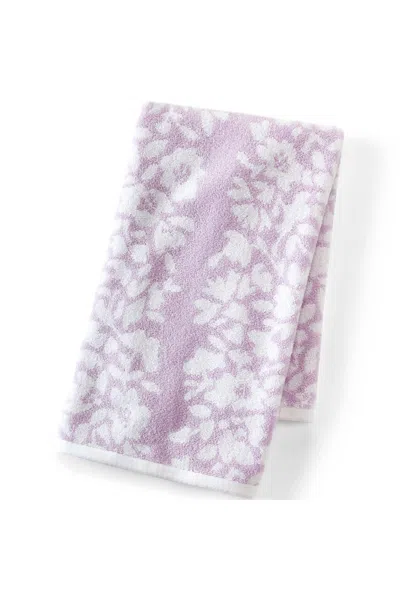 Lands' End Cotton Jacquard Hand Towel In Multi