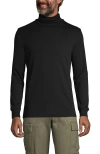 LANDS' END LANDS' END COTTON SUPIMA TURTLENECK