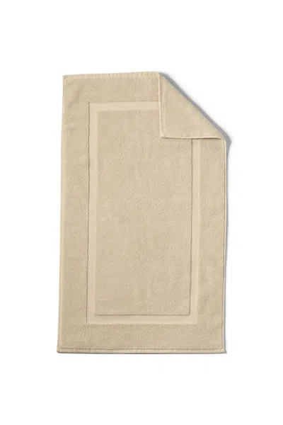 Lands' End Cotton Tub Mat 20x33 In Neutral