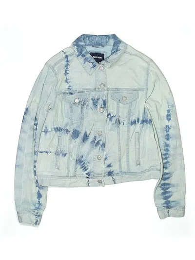 Pre-owned Lands' End Kids'  Denim Jacket In Blue