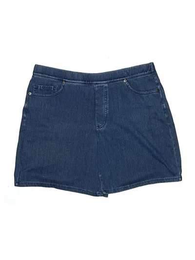 Pre-owned Lands' End Denim Shorts In Blue