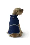Lands' End Dog Solid Squall Jacket In Blue