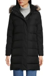 Lands' End Down Winter Coat In Black