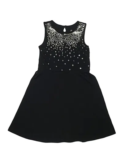 Pre-owned Lands' End Kids'  Dress In Black