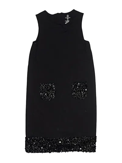 Pre-owned Lands' End Kids'  Dress In Black