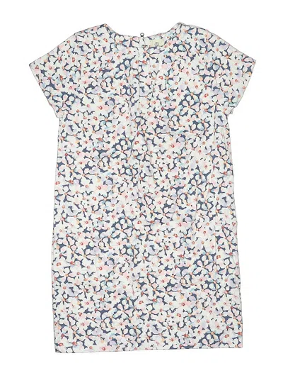 Pre-owned Lands' End Kids'  Dress In Blue