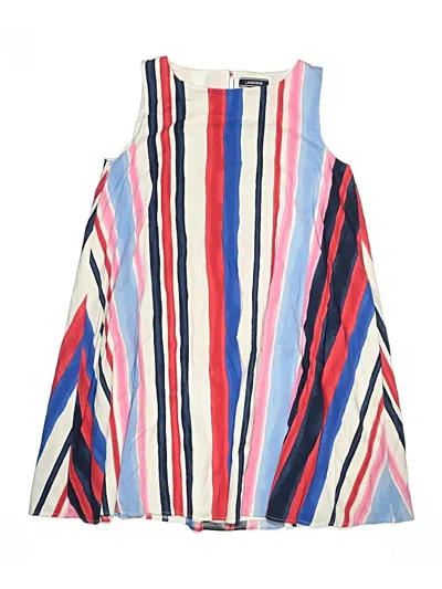 Pre-owned Lands' End Kids'  Dress In Blue