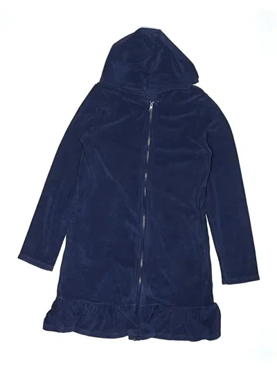 Pre-owned Lands' End Kids'  Dress In Blue